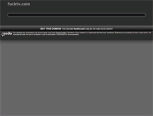 Tablet Screenshot of fucktv.com